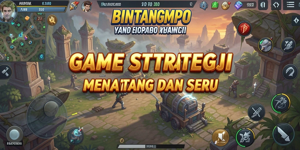 Tampilan seru gameplay BINTANGMPO yang penuh strategi.