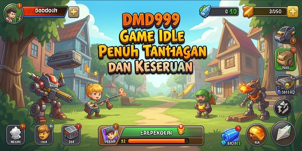 Tampilan menarik dari gameplay DMD999 yang membuat ketagihan.