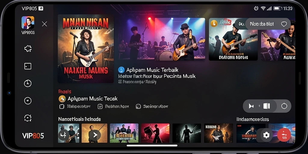 Tampilan screenshot gameplay VIP805 dengan fitur karaoke yang seru.