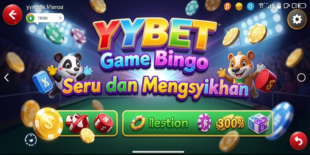 Tampilan gameplay seru dan interaktif dari YYBET Bingo.